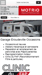 Mobile Screenshot of garage-eroudeville-occasions.com